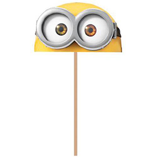 New Wilton 2113-4600 Despicable Me Minions Fun Pix Cupcake Toppers, Pack of 18, Yellow
