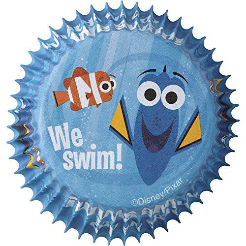 Wilton Finding Dory Standard Baking Cups, Multicolor