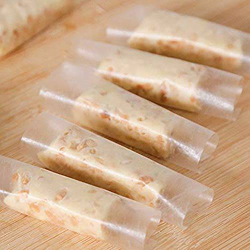 1000 Pieces Glutinous Edible Rice Paper, Edible Candy Wrapping Wafer Paper Sheets for Candy and Chocolate Making Decorating - Edible Rice Paper 3.15x2.36