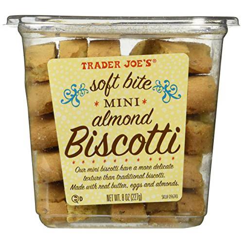 Trader Joe’s Soft Bite Mini Almond Biscotti…