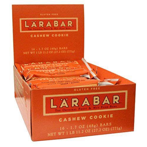 Larabar Cashew Cookie Cad Size, 1.7 Ounce Each, 16 Count (Pack of 1)