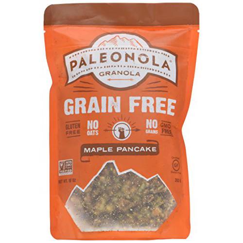 Paleonola – Grain Free Granola Maple Pancake Flavor – Non-GMO, Grain, Soy, Gluten, Dairy Free – Low Carb Protein Snack For A Healthy Breakfast