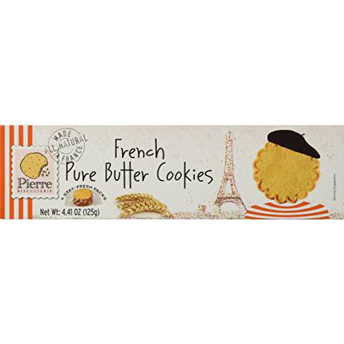 Pierre Biscuiterie French Butter Cookies 4.41 Oz. Box Pack of 3