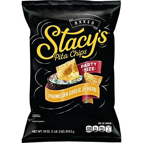 Stacy’s Parmesan Garlic & Ranch Flavored Party Size Pita Chips, 18 Ounce