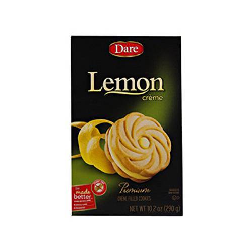 Dare Cookie Lemon Creme, 10.2 oz