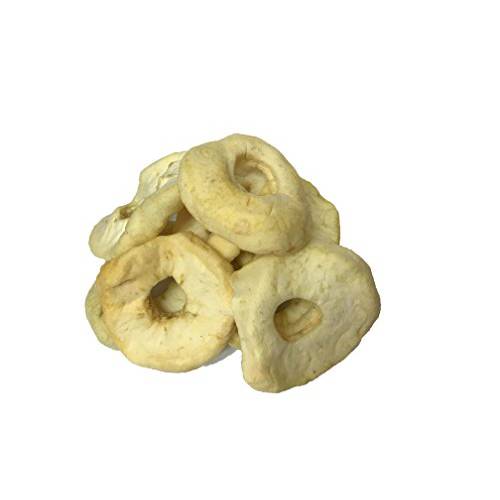 NUTS U.S. - Dried Apple Rings, No Added Sugar, No Artificial Color, Chewy Texture, NON-GMO, Juicy and Natural (2 LBS)
