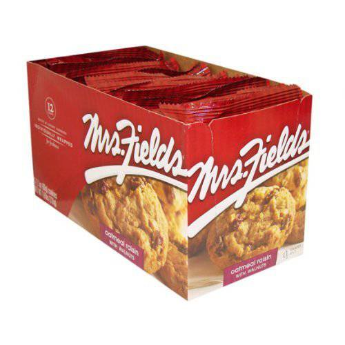 Mrs. Fields Oatmeal Raisin with Walnuts Cookies, 12 count(2.1 oz per unit)