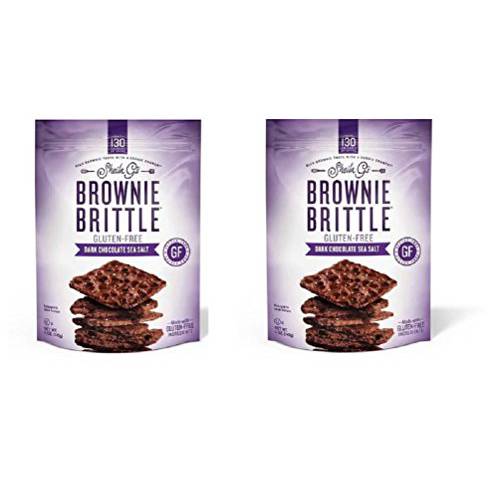 Gluten Free Brownie Brittle, Sheila G’s Salted Dark Chocolate (2-pack)