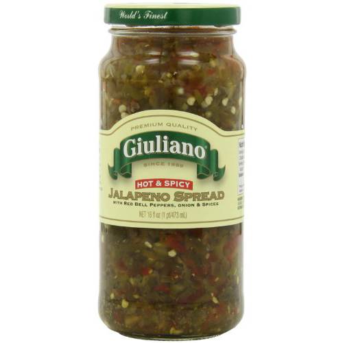 Giulianos’ Specialty Foods Spread, 16 Ounce (Pack of 6)