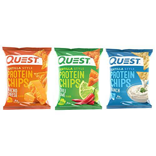 Quest Nutrition Protein Chips - Tortilla Style - 30 Count (Variety)