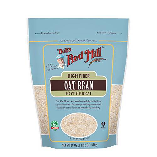 Bob’s Red Mill Oat Bran Hot Cereal, 18-ounce