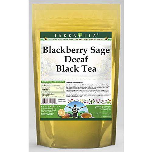 Blackberry Sage Decaf Black Tea (50 tea bags, ZIN: 533936)