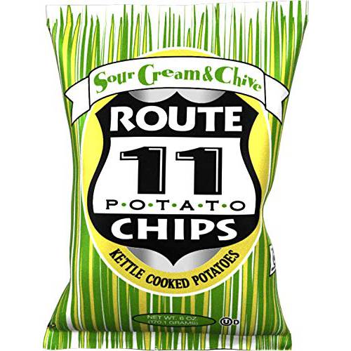 Route 11 Potato Chips : Sour Cream & Chive (12 bags (6 oz each))