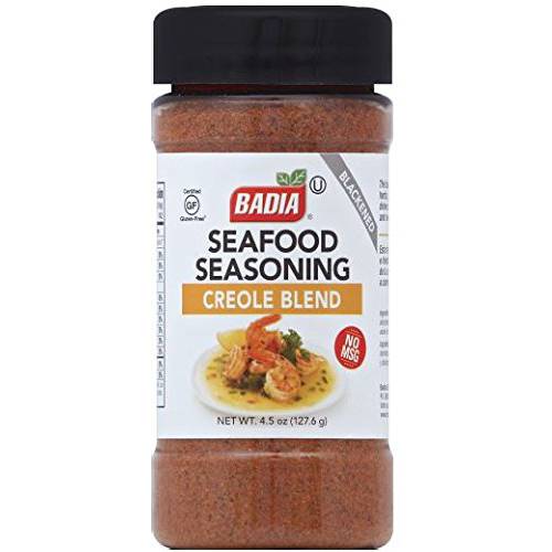 Badia Seafood Seasoning Creole Blend, 4.5 Ounce (Pack of 6)