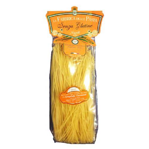 La Fabbrica Della Pasta Gluten Free Spaghetti Caserecci 500 Grams (1.1 lb) Pack of 2