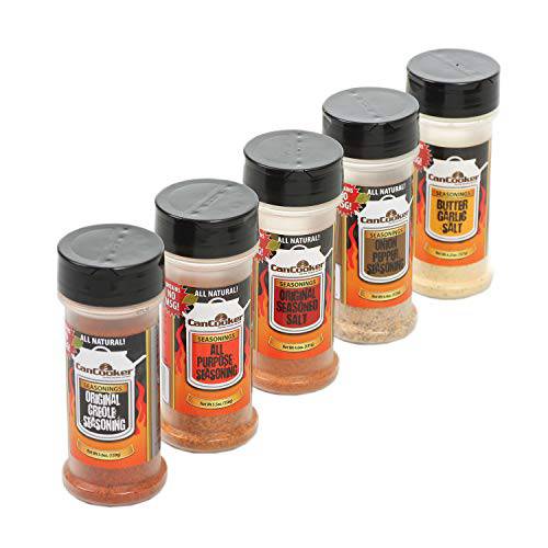 CanCooker Inc CS-006 Can Cooker Seasoning 5-Pack, Square, Black