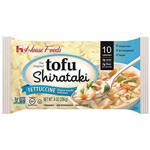 Tofu Shirataki Noodles Fettuccine Shape, 10 bags