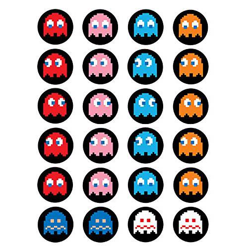 Pacman ~ Cupcake Topper ~ Edible Frosting Image