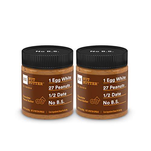 RX Nut Butter Peanut Butter, Chocolate, Delicious Flavor (2 Count)
