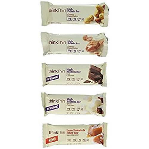 Think Thin High Protein Bar, Variety Pack Of 10 Bars