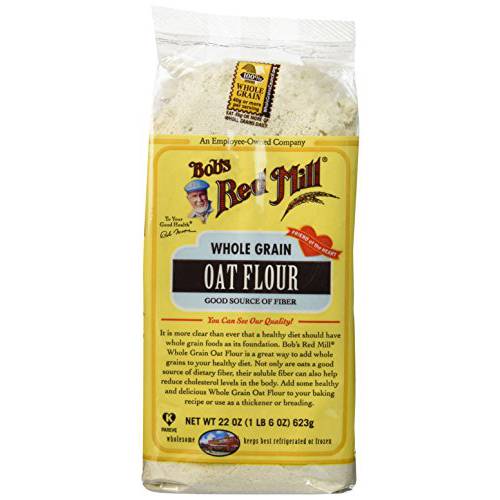 Bob’s Red Mill Flour Oat, 22-ounces (Pack of4)