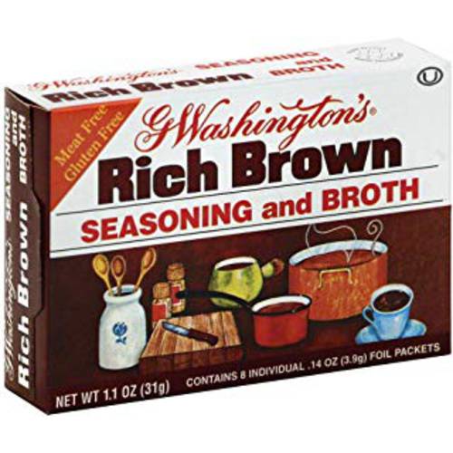 George Washington Traditional Dark Brown Box (Pack of 6)