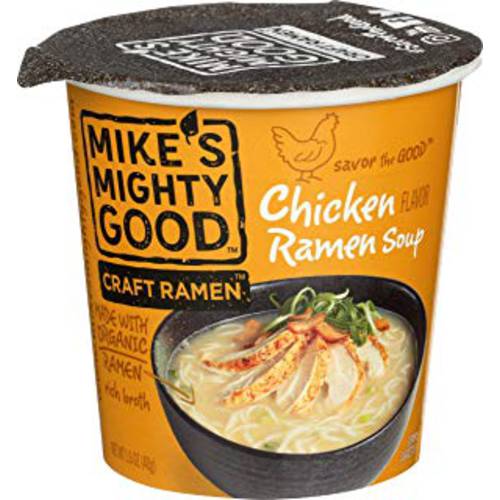 Mikes Mighty Good, Soup Ramen Chicken Cup, 1.6 Ounce