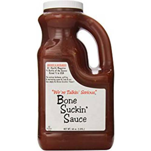 Bone Suckin Gourmet Foods Bbq Sauce, 64 Oz