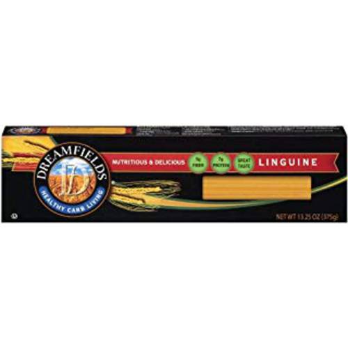 Dreamfields Healthy Pasta Living Linguine, 13.25-Ounce Boxes (Pack of 10)