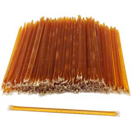 The Honey Jar Wildflower Flavored Raw Honey Sticks - Pure Honey Straws For Tea, Coffee, or a Healthy Treat - One Teaspoon of Flavored Honey Per Stick - Made In The USA with Real Honey - (50 Count)