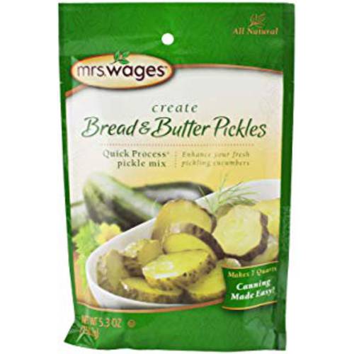 Mrs. Wages Bread ’n Butter Pickles Mix, 5.3 oz, 2 pk
