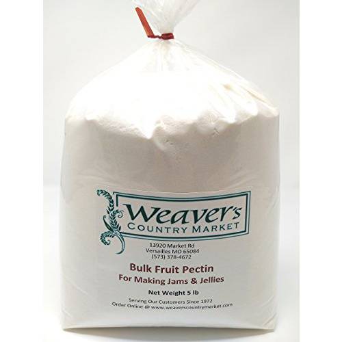 Weaver’s Country Market Bulk Fruit Pectin Mix for Making Jams & Jellies (5 Lb. Plastic Bag)