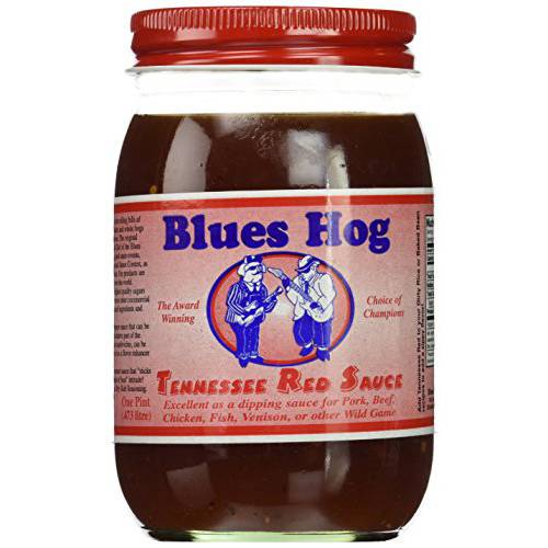 Blues Hog, Sauce 16 Oz Jar (Pack of 3) (Tennessee Red Sauce)