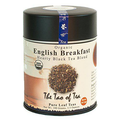 The Tao of Tea, English Breakfast Black Tea, Loose Leaf, 3.5-Ounce Tins (Pack of 3)