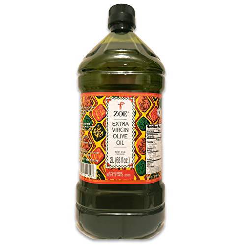 ZOE Extra Virgin Olive Oil, 68 oz, 2 Liter