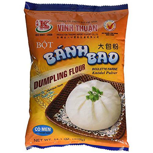 Vinh Thuan Dumpling Flour Bot Banh Bao, 14.1 Ounce (3 Packs)