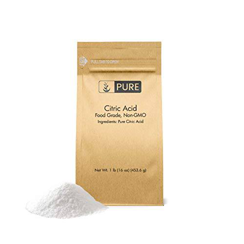 Pure Original Ingredients Citric Acid (1 lb) Eco-Friendly Packaging, Natural, Food Safe