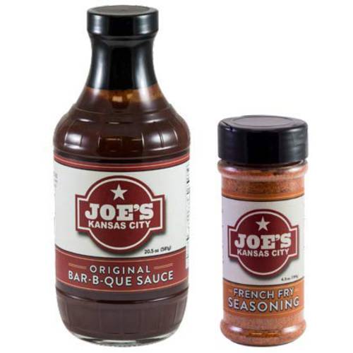 Joe’s Kansas City BBQ Sauce and French Fry (6.5 oz) Combo Box - KC Barbecue