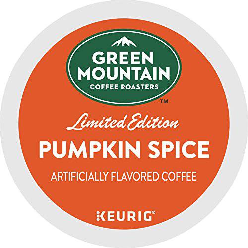 Green Mountain Coffee Roasters Seasonal Selections Pumpkin Spice, Keurig Single-Serve K-Cup Pods, Light Roast Cofee, 32 Count