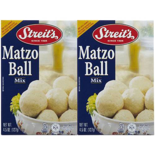 Streit’s Matzo Ball Mix Kosher For Passover 4.5-Ounce (2-Pack)