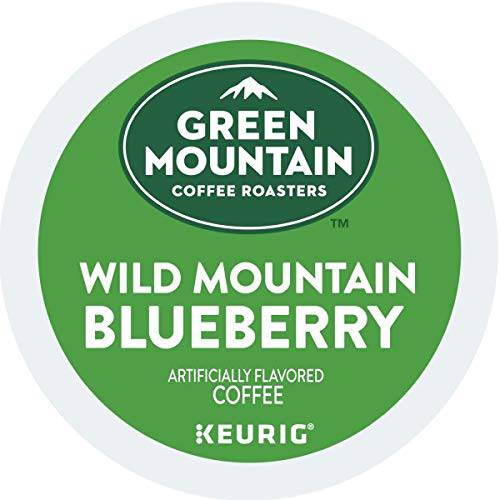 Green Mountain Coffee Roasters Wild Mountain Blueberry, Single-Serve Keurig K-Cup Pods, Flavored Light Roast Coffee Pods, 96 Count