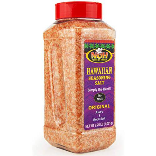 NOH Foods of Hawaii Original Hawaiian Seasoning Salt, 36 Ounce (Pack of 6)