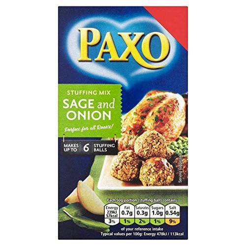 Paxo Sage & Onion Stuffing Mix 85g - Pack of 2