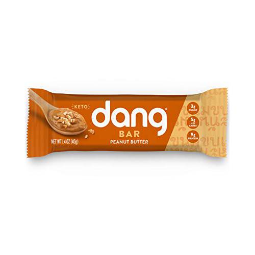 DANG Peanut Butter Bar 12 Count, 1.4 OZ