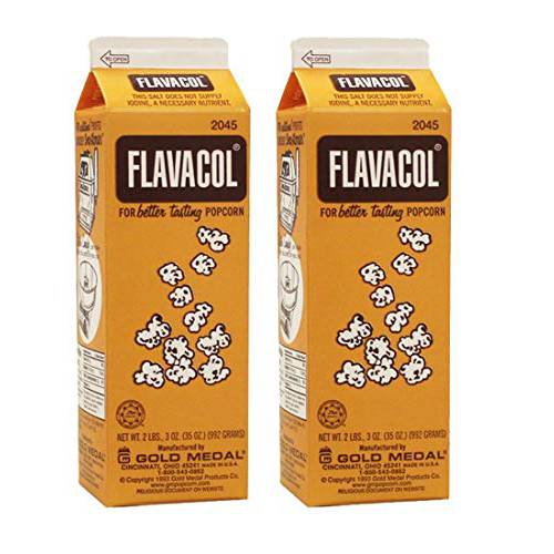 Concession Essentials Flavacol Popcorn Season Salt - Pack of 2 Cartons