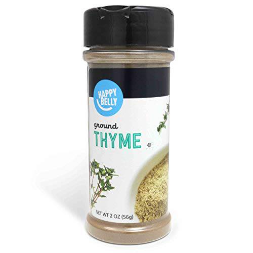 Amazon Brand - Happy Belly Thyme, Ground, 2 Ounces