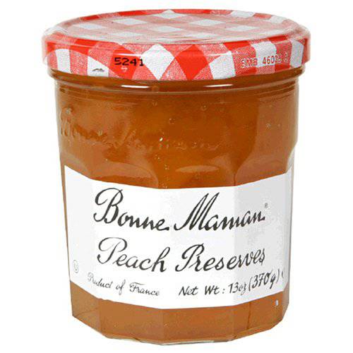 Bonne Maman Peach Preserves, 13-Ounce Jars (Pack of 6)