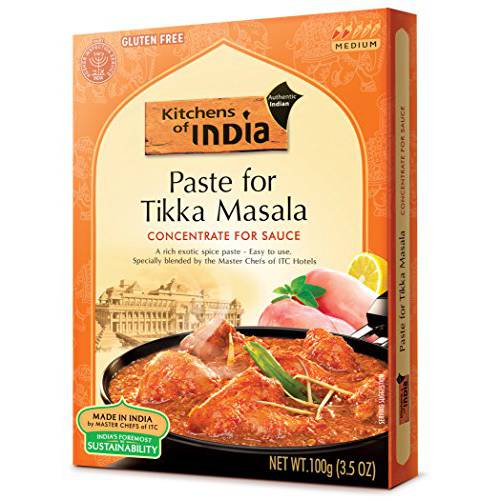 Kitchens Of India Paste for Tikka Masala, 3.5 Ounce (Pack of 6)