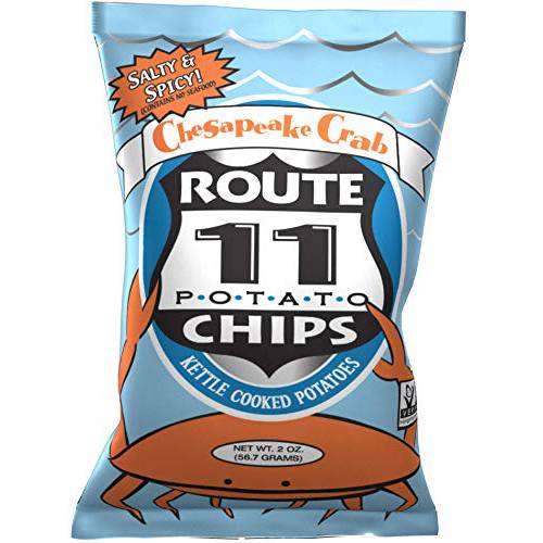 Route 11 Potato Chips : Chesapeake Crab (30 bags (2 oz each))