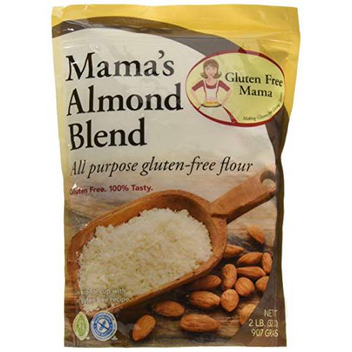 Gluten Free Mama’s: Almond Blend Flour - Gluten Free Flour - Non-Gritty Texture - Great Flavor for Recipes - Certified Gluten Free Ingredients - All Purpose - Safe for Celiac Diet
